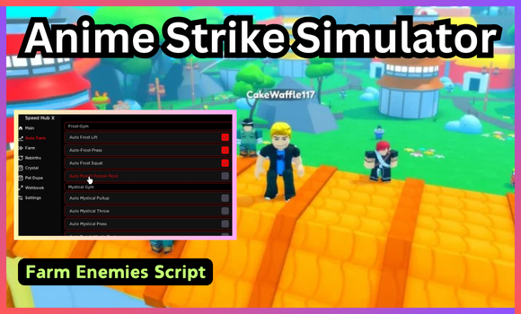 Anime Strike Simulator farm enemies script