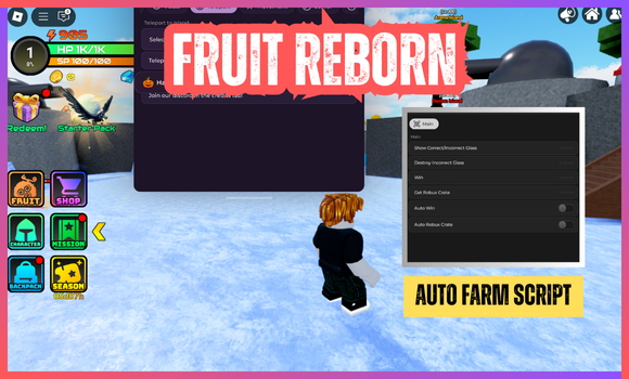 Fruit reborn script auto farm