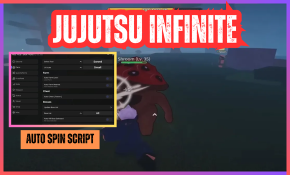 Jujutsu Infinite auto spin script