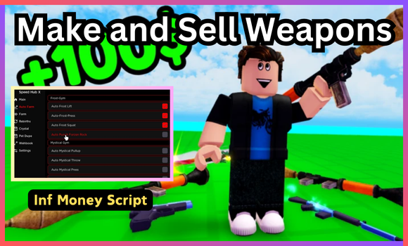 Make and Sell Weapons scripts