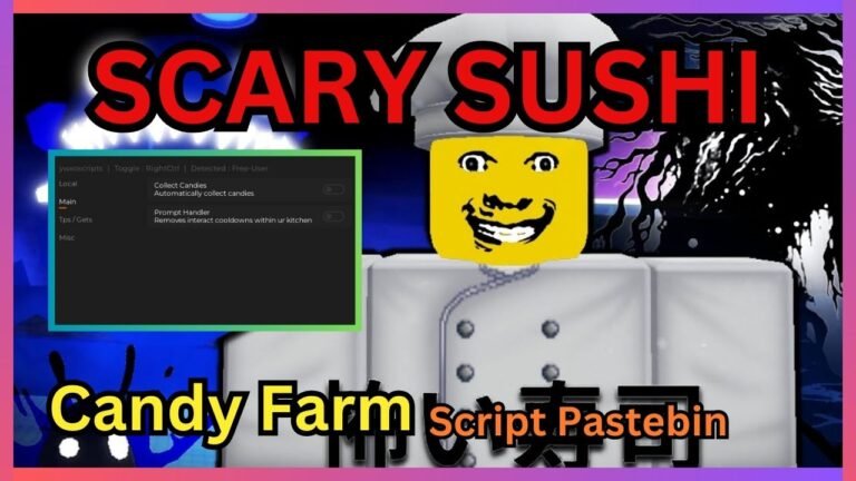 scary sushi script pastebin