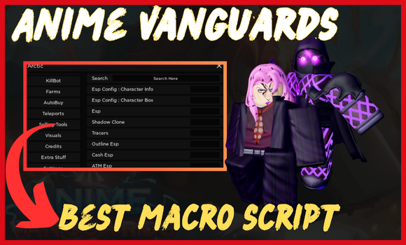 Anime Vanguards script update 4