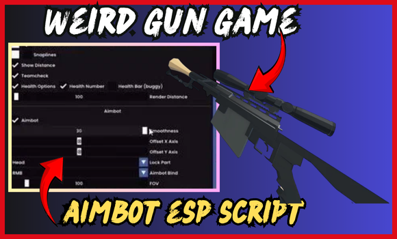 [MACHINE GUNS] Weird Gun Game | Aimbot ESP