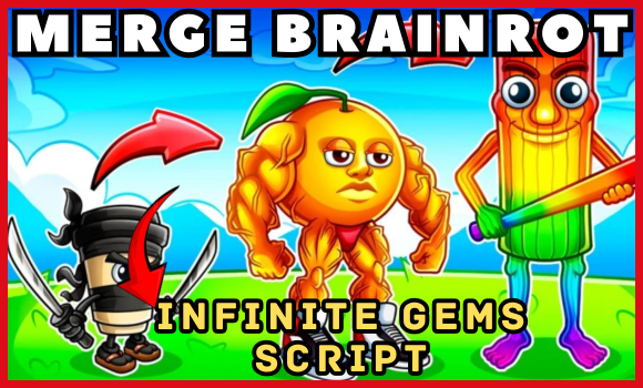MERGE BRAINROT 💀 Script (2025) | Infinite Gems
