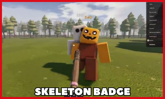 SKELETON BADGE