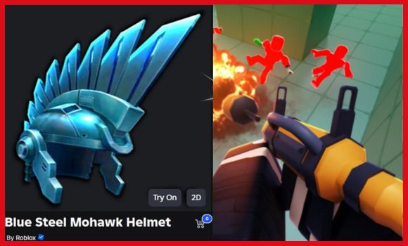 How to Get the Free Blue Steel Mohawk Helmet in Roblox
