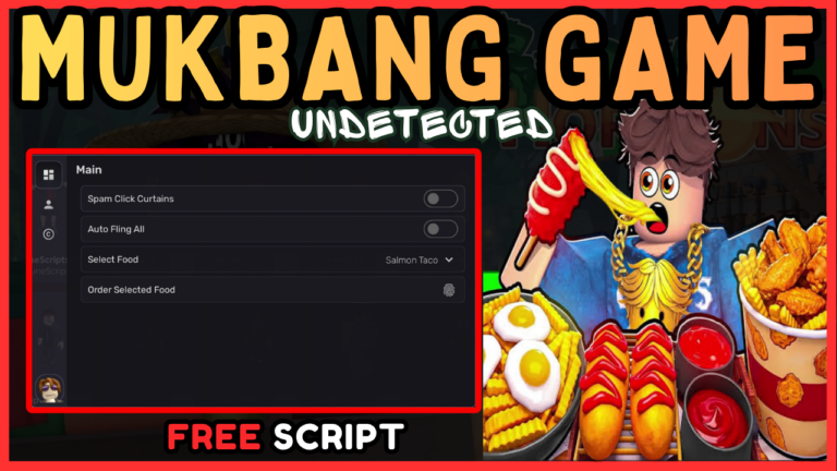 Mukbang Game Script