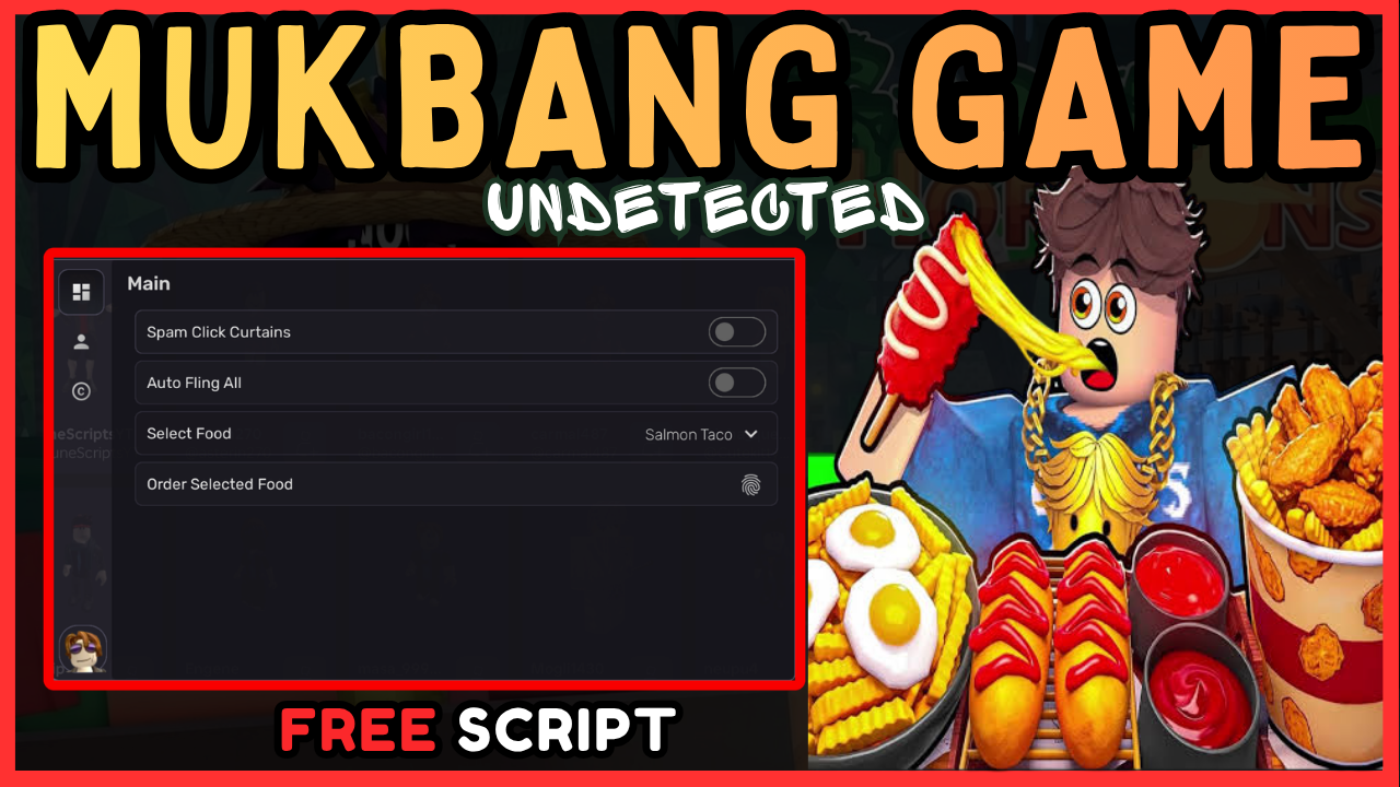 Mukbang Game Scripts