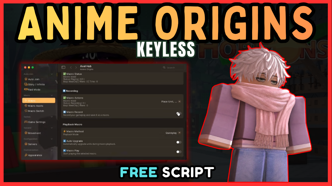 roblox anime origins script