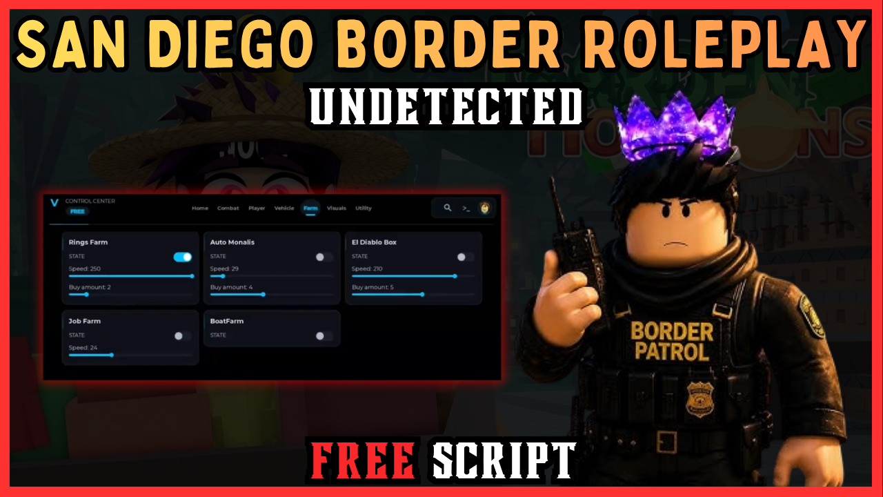 San Diego Border Roleplay scripts