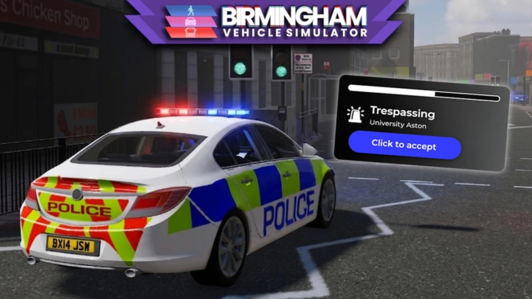 Birmingham Vehicle Simulator Codes