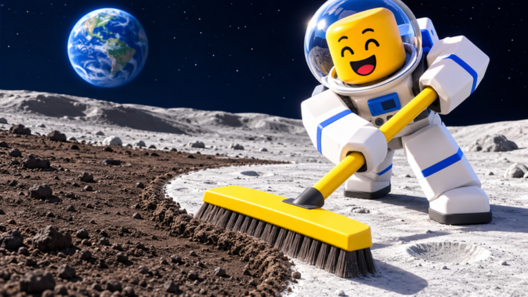 Clean the Moon! Script
