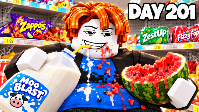 Eat Everything In A Grocery Store Script