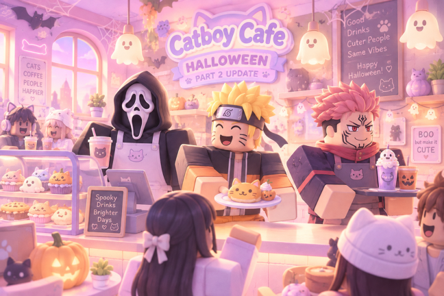 Own a Catboy Café Script