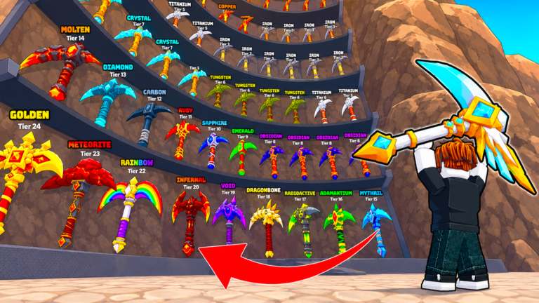 Pickaxe Tycoon Script