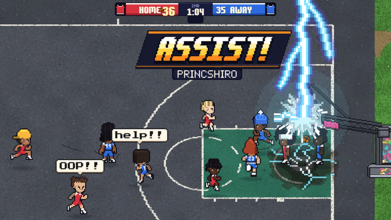 Pixel Basketball Script