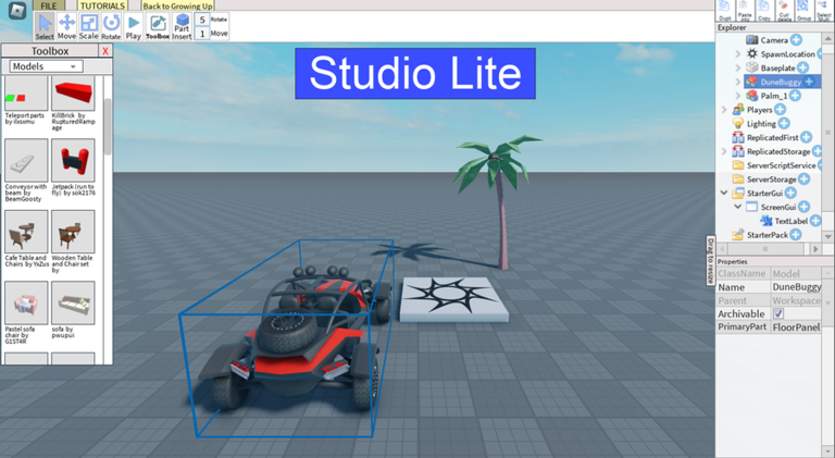 Studio Lite Script