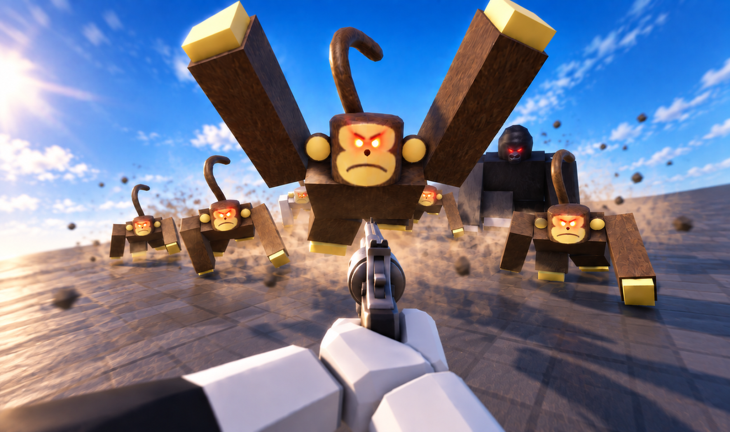 Survive a Million Monkeys Script